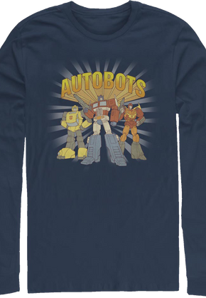 Autobots Transformers Long Sleeve Shirt