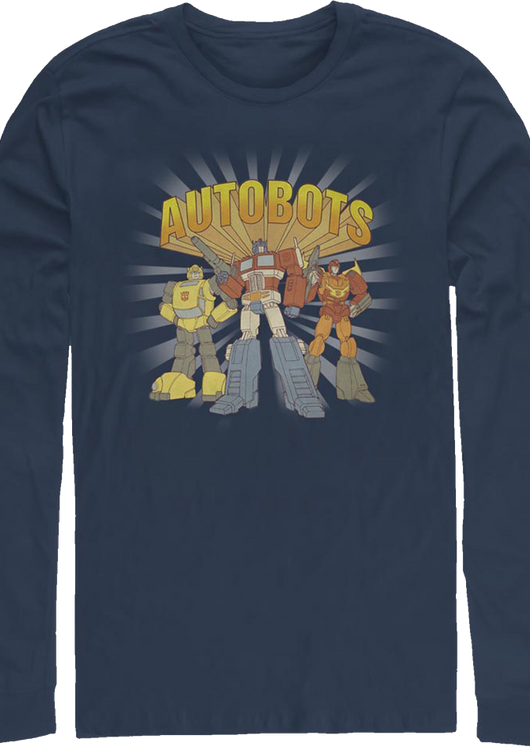 Autobots Transformers Long Sleeve Shirt - main product image