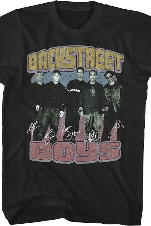 Autographs Backstreet Boys T-Shirtmain product image