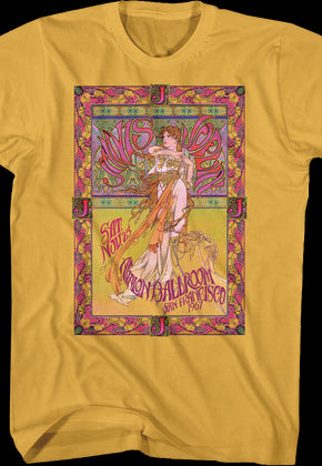 Avalon Ballroom Janis Joplin T-Shirt