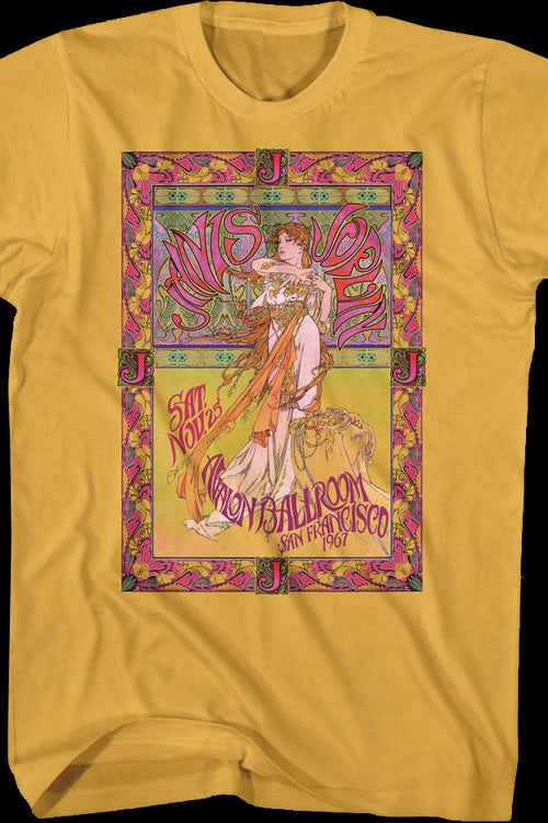 Avalon Ballroom Janis Joplin T-Shirtmain product image