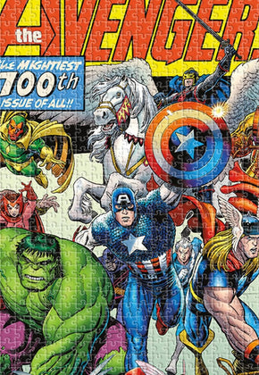 Avengers 100th Issue Cover 500 Piece Marvel Comics Puzzle