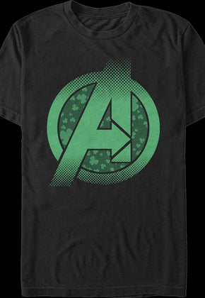 Avengers St. Patrick's Day Logo Marvel Comics T-Shirt