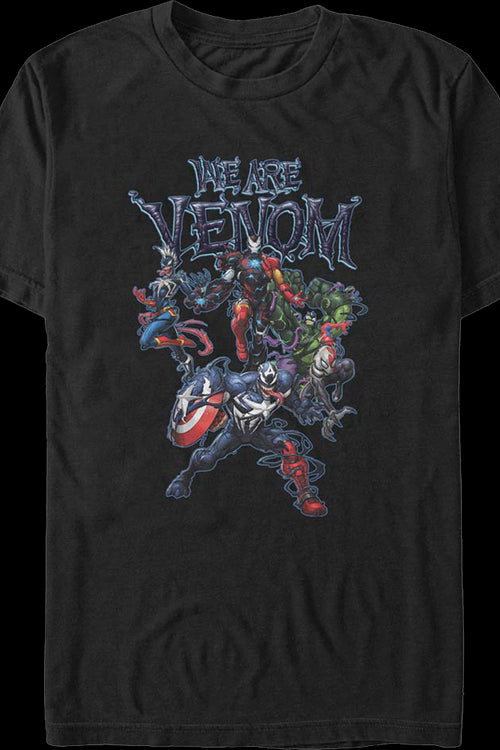 Avengers We Are Venom Marvel Comics T-Shirtmain product image