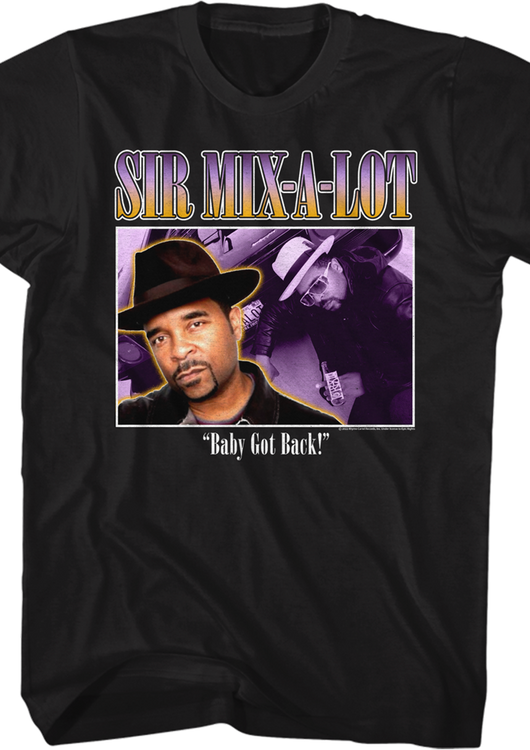 Baby Got Back Photos Sir Mix-a-Lot Shirt - main product image
