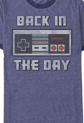 Back In The Day Nintendo Ringer Shirt