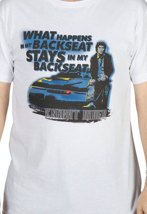 Backseat Knight Rider Shirt