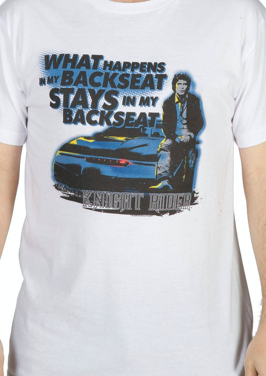 Backseat Knight Rider Shirt - main product image