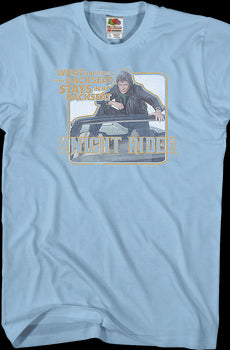 Backseat Knight Rider T-Shirt
