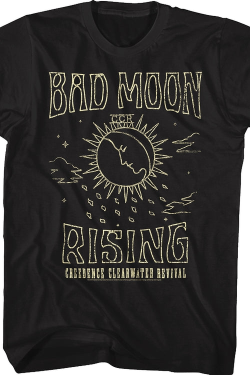 Bad Moon Rising Creedence Clearwater Revival T-Shirtmain product image