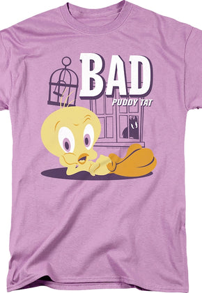 Bad Puddy Tat Looney Tunes T-Shirt