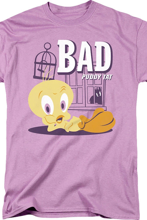 Bad Puddy Tat Looney Tunes T-Shirtmain product image