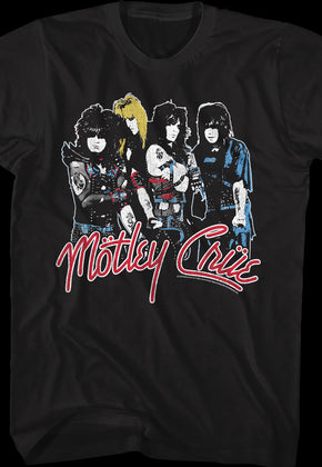 Band And Logo Motley Crue T-Shirt