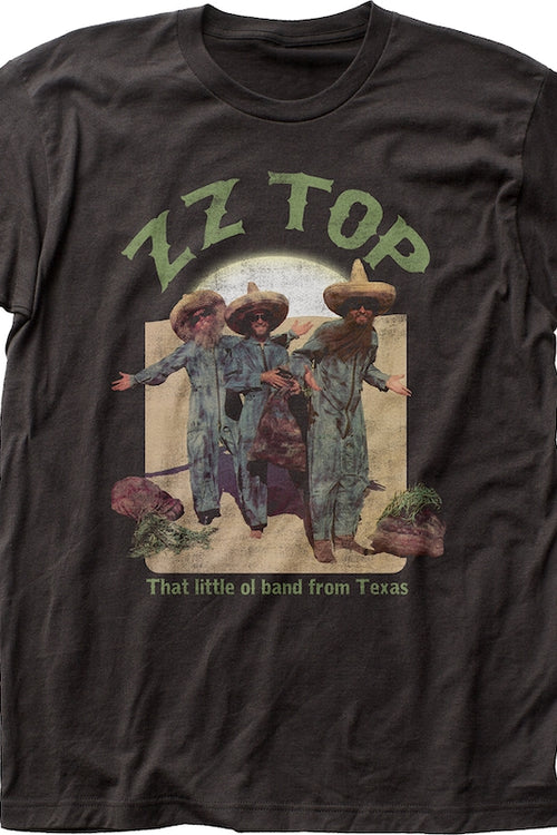 Band From Texas ZZ Top T-Shirtmain product image