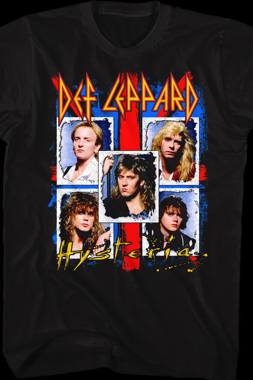 Band Hysteria Def Leppard T-Shirtmain product image