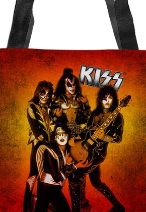 Band Members KISS Tote Bag