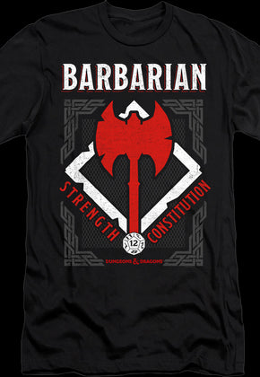 Barbarian Logo Dungeons & Dragons T-Shirt