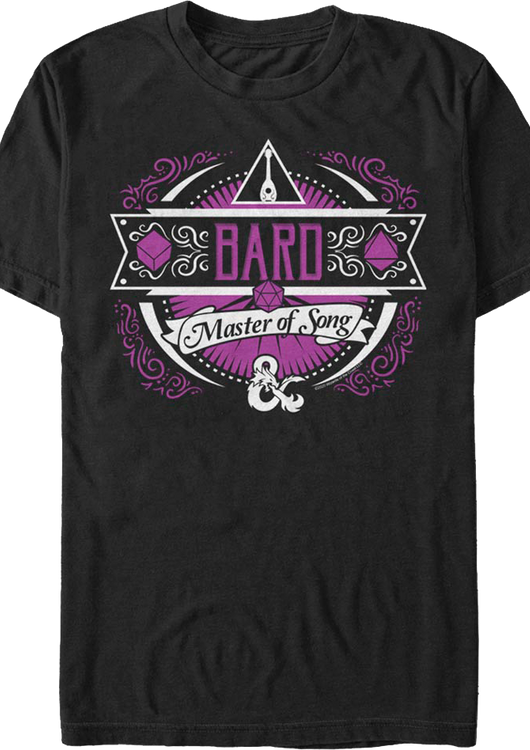Bard Dungeons & Dragons T-Shirt - main product image