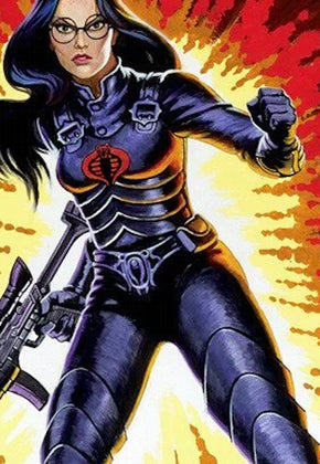Baroness GI Joe Framed Poster