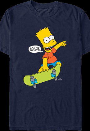 Bart Simpson Eat My Shorts Simpsons T-Shirt