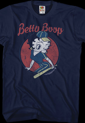 Baseball Betty Boop T-Shirt