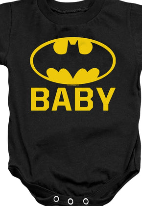 Bat Baby Batman Infant Snapsuit
