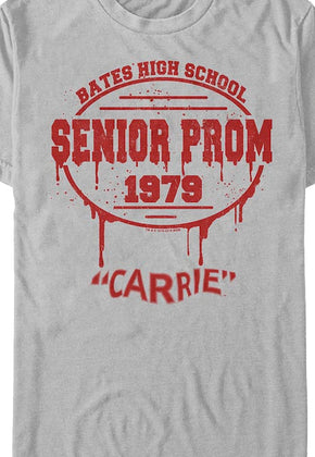 Bates High School Senior Prom Carrie T-Shirt