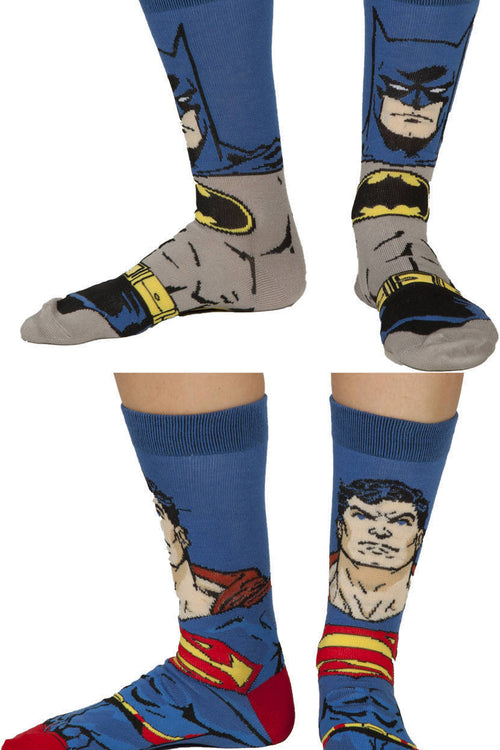 Batman and Superman Socksmain product image