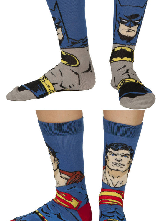 Batman and Superman Socks - main product image