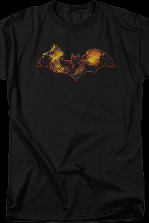 Batman Flaming Logo DC Comics T-Shirtmain product image