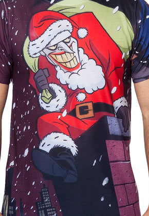 Batman Joker Claus Sublimation T-Shirt