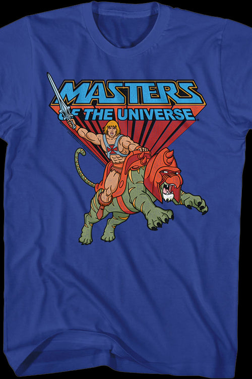 Battle Cat and He-Man Masters of the Universe T-Shirtmain product image