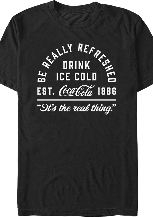Be Really Refreshed Coca-Cola T-Shirt - main product image