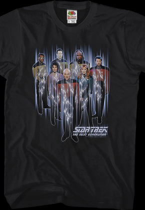 Beaming Up Star Trek The Next Generation T-Shirt