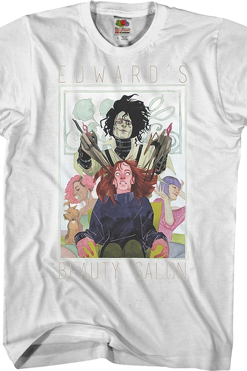 Beauty Salon Edward Scissorhands T-Shirtmain product image