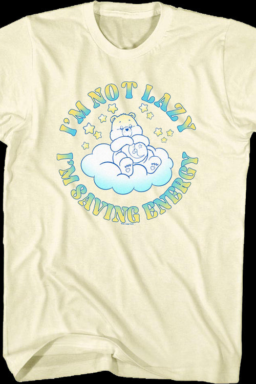 Bedtime Bear I'm Not Lazy Care Bears T-Shirtmain product image