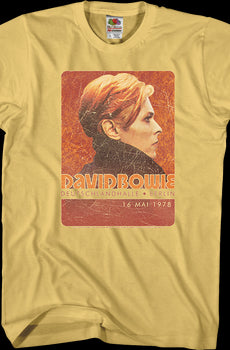 Berlin Poster David Bowie T-Shirt