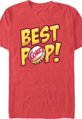 Best Pop Father's Day Coca-Cola T-Shirt