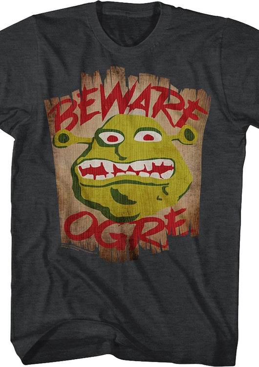 Beware Ogre Shrek T-Shirt - main product image