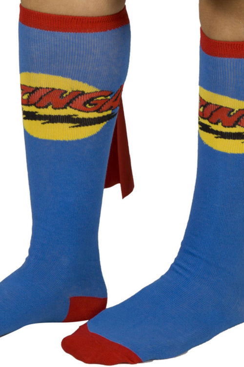 Big Bang Theory Royal Bazinga Caped Socksmain product image
