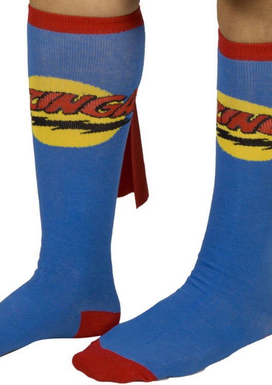 Big Bang Theory Royal Bazinga Caped Socks - main product image