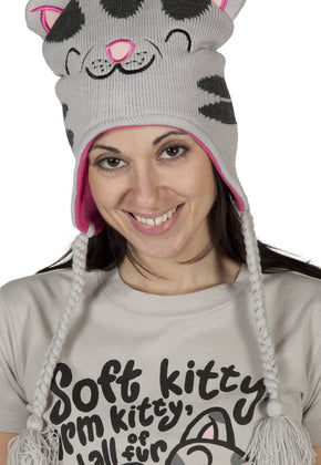 Big Bang Theory Soft Kitty Knit Peruvian Beanie
