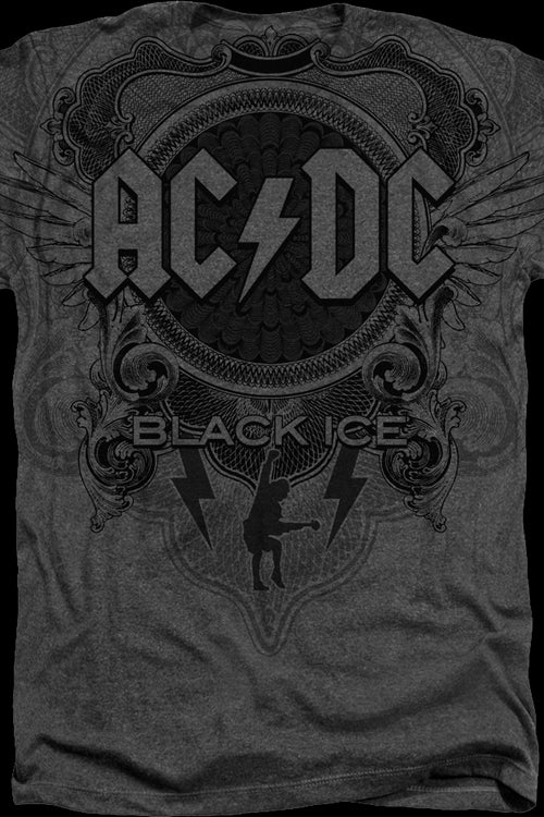 Big Print Black Ice ACDC Shirtmain product image