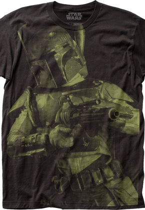 Impact Big Print Boba Fett Star Wars T-Shirt