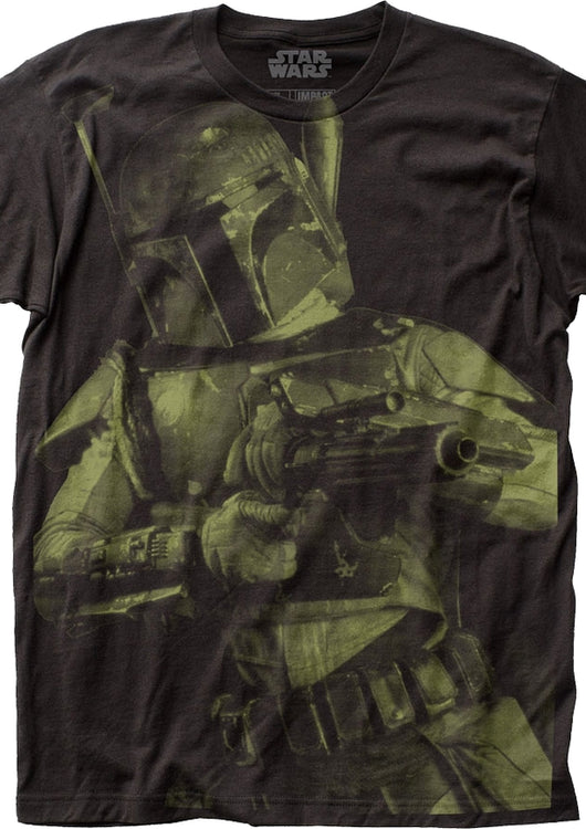 Impact Big Print Boba Fett Star Wars T-Shirt - main product image
