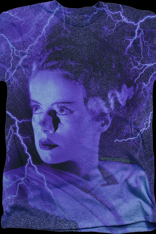 Big Print Bride Of Frankenstein T-Shirtmain product image