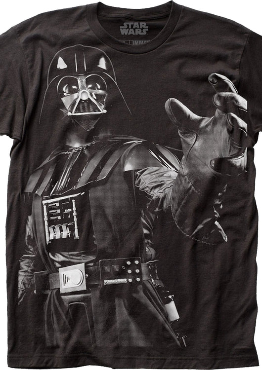 Big Print Darth Vader Star Wars T-Shirt - main product image