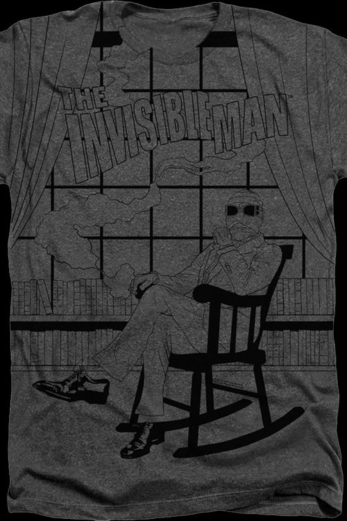 Big Print Invisible Man T-Shirtmain product image