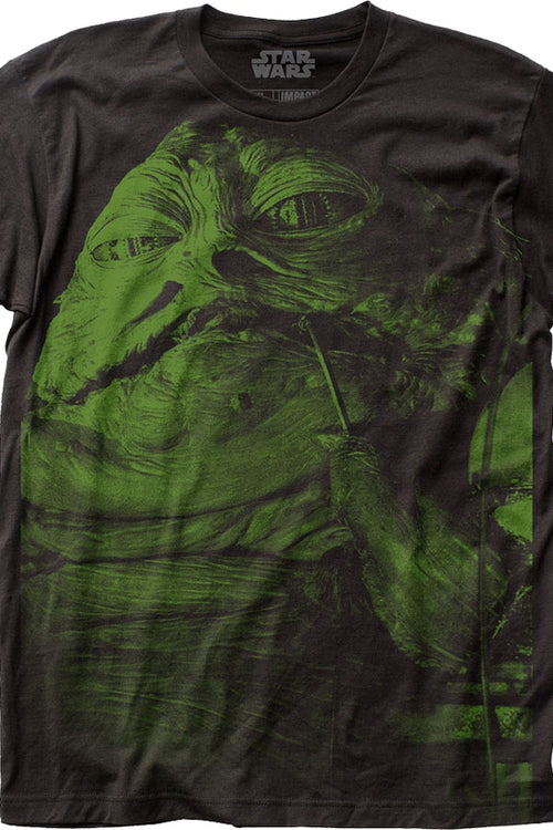 Big Print Jabba The Hut Star Wars T-Shirtmain product image