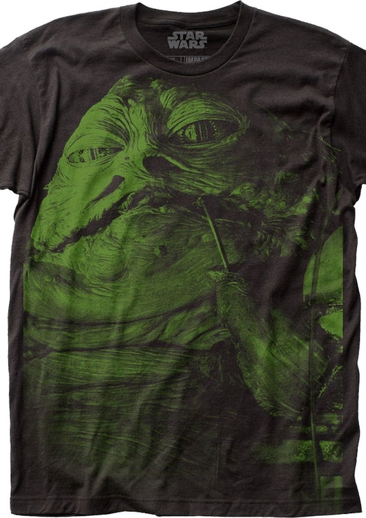 Big Print Jabba The Hut Star Wars T-Shirt - main product image